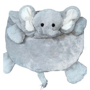 Bearington Baby Lovey Blanket Elephant Belly Lil Spout Plush Stuffed Shower 30"